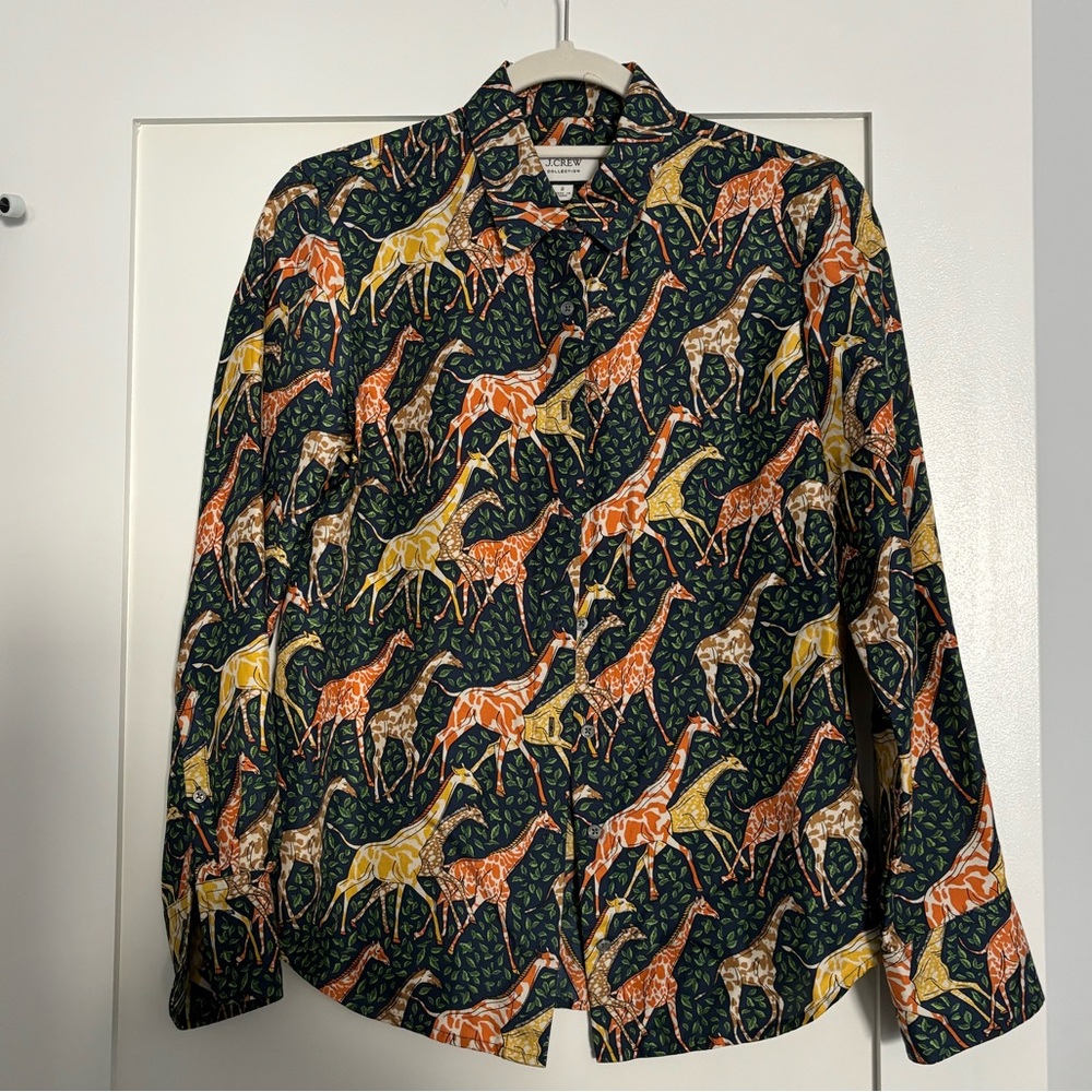 J. Crew giraffe matching set - Top and Pants